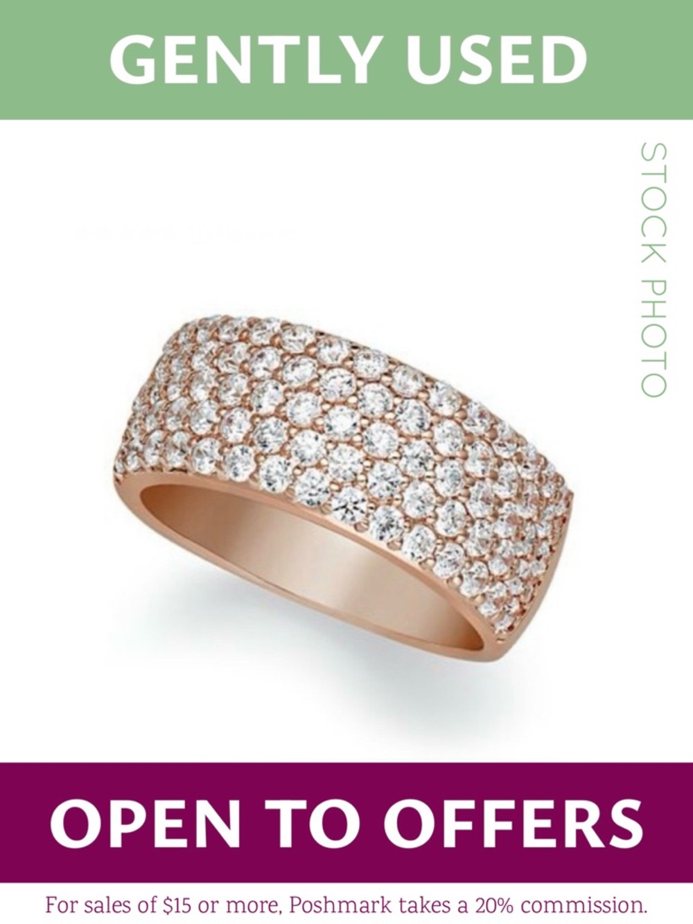Arabella Pave Ring